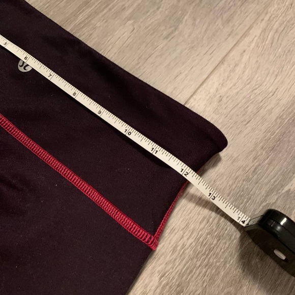 Lululemon Wunder Under Limit Edition Deep Dive Ombre Print Leggings Pink size 4 - Picture 8 of 9